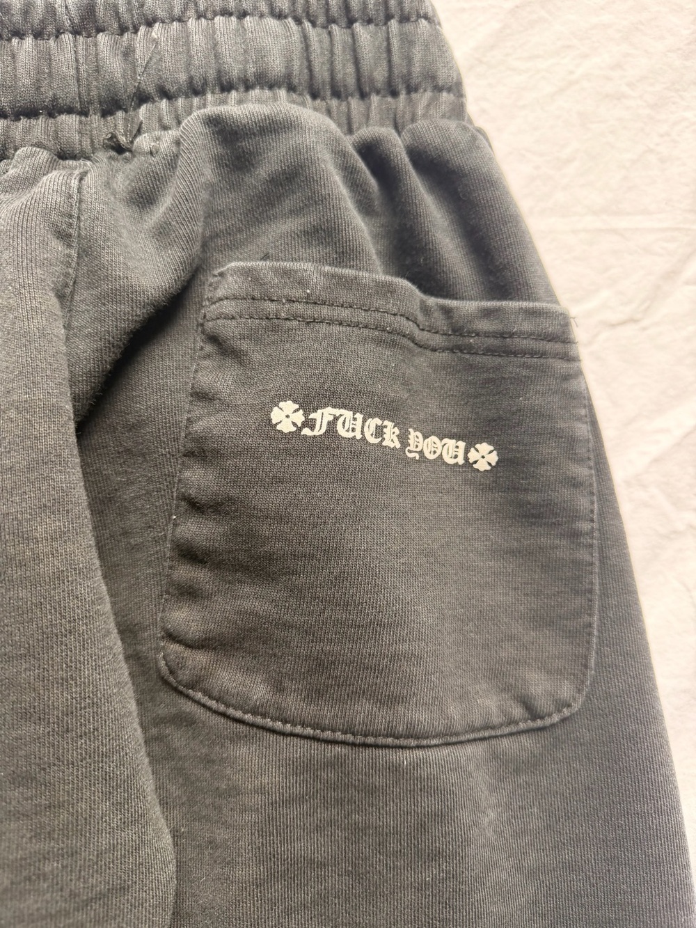 Chrome Hearts Black Cross Print Sweatpants - Picture 8 of 10